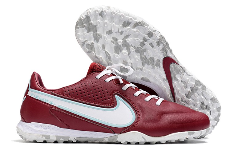 Nike React Tiempo Legend 9 Pro TF - rouge blanc